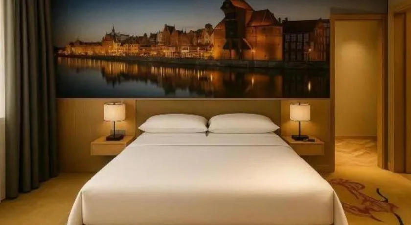 Bed in Vienna Hotel Jiangsu Dongtai Wanghai West Road