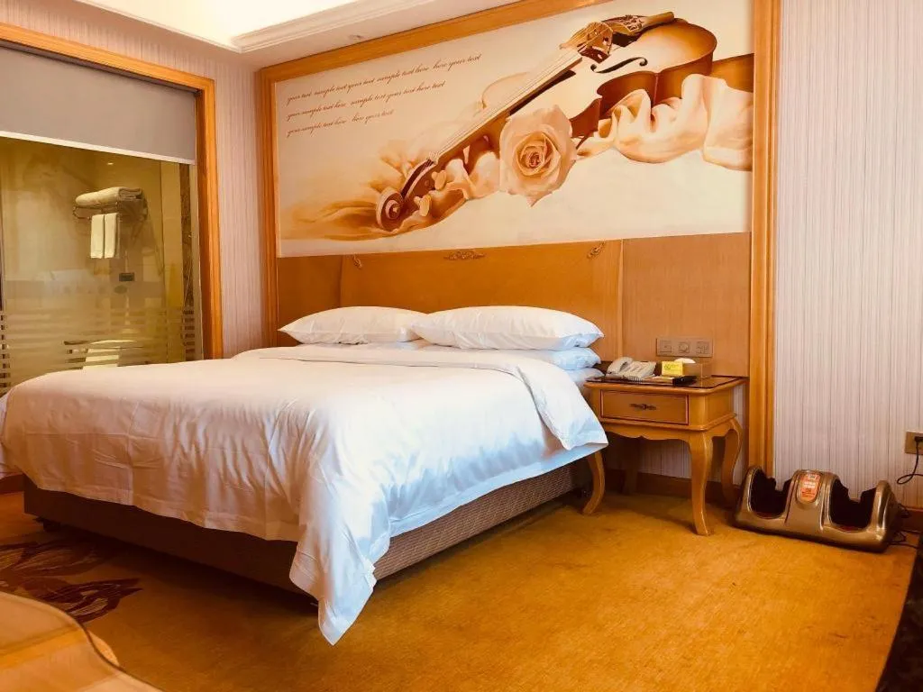 Bed in Vienna Hotel Changsha Yanghu Hanpu