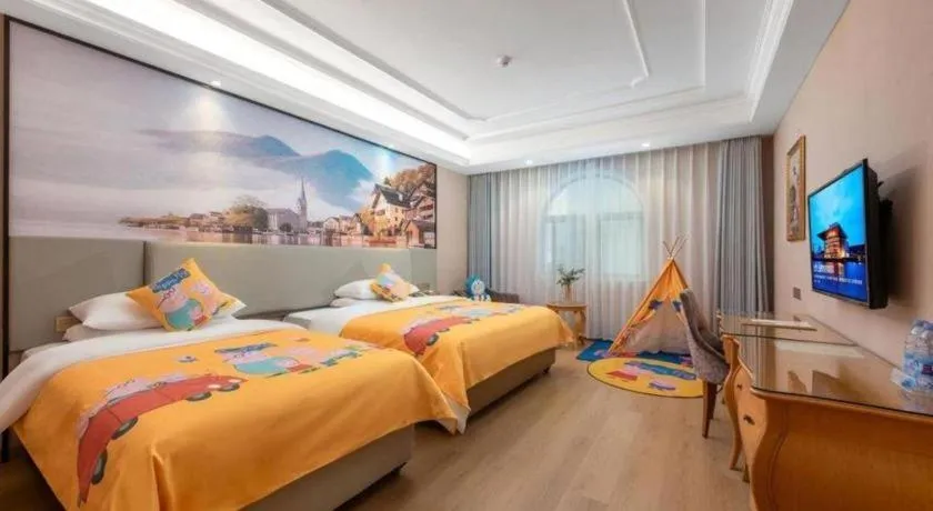 Bed in Vienna Hotel Changsha Yanghu Hanpu