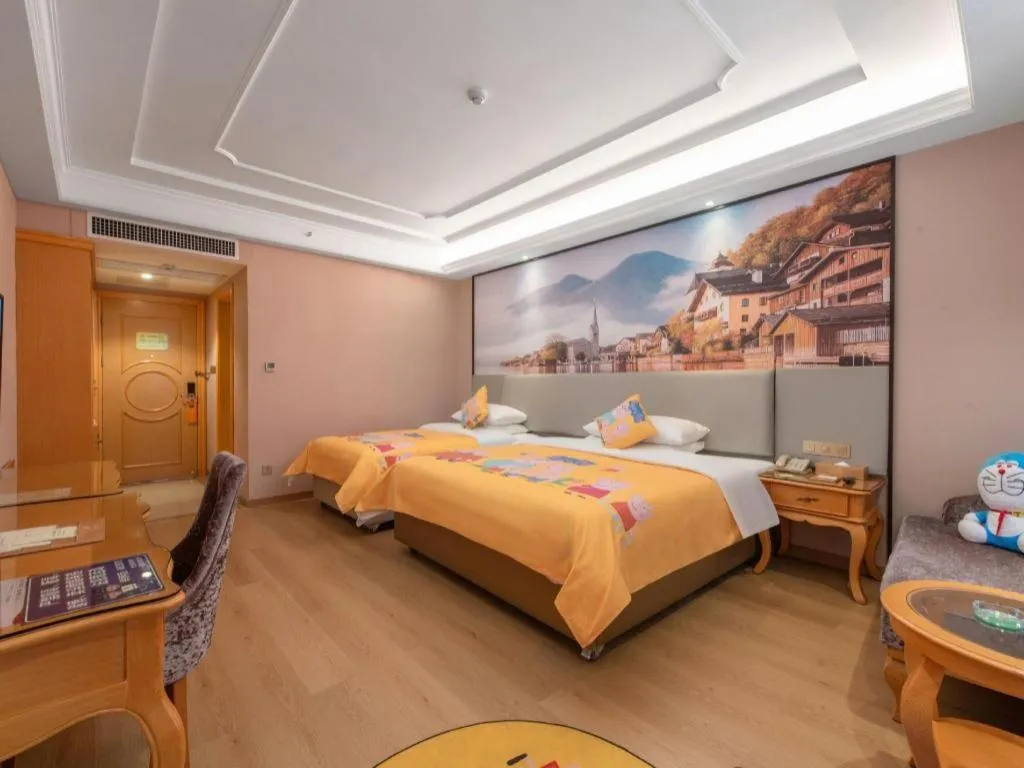 Bed in Vienna Hotel Changsha Yanghu Hanpu