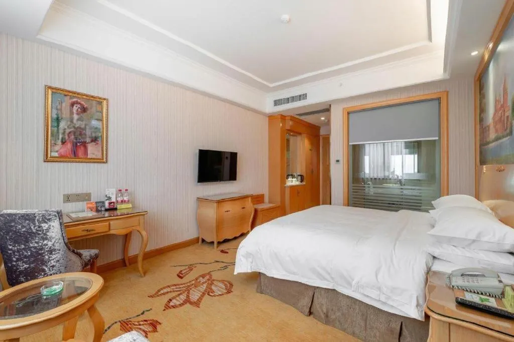 Bed in Vienna Hotel Changsha Yanghu Hanpu