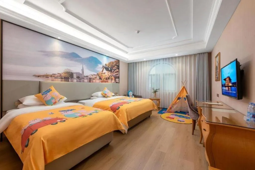 Bed in Vienna Hotel Changsha Yanghu Hanpu