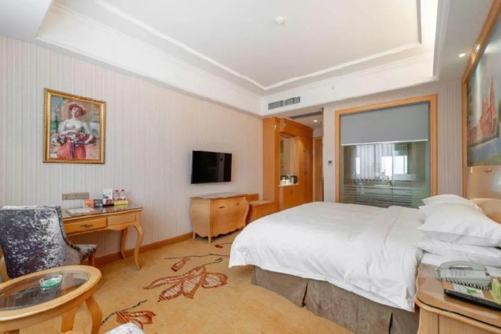 Bed in Vienna Hotel Changsha Yanghu Hanpu