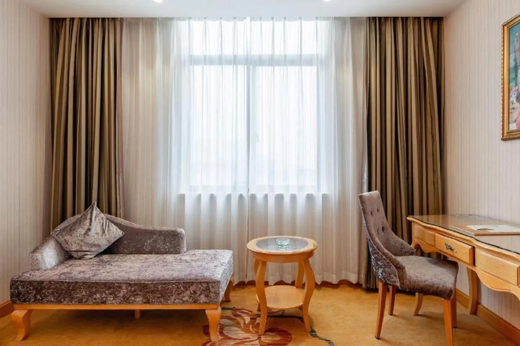 Bed in Vienna Hotel Changsha Yanghu Hanpu