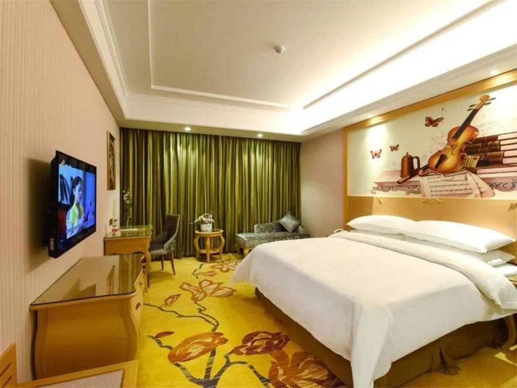 Bed in Vienna Hotel Changsha Yanghu Hanpu