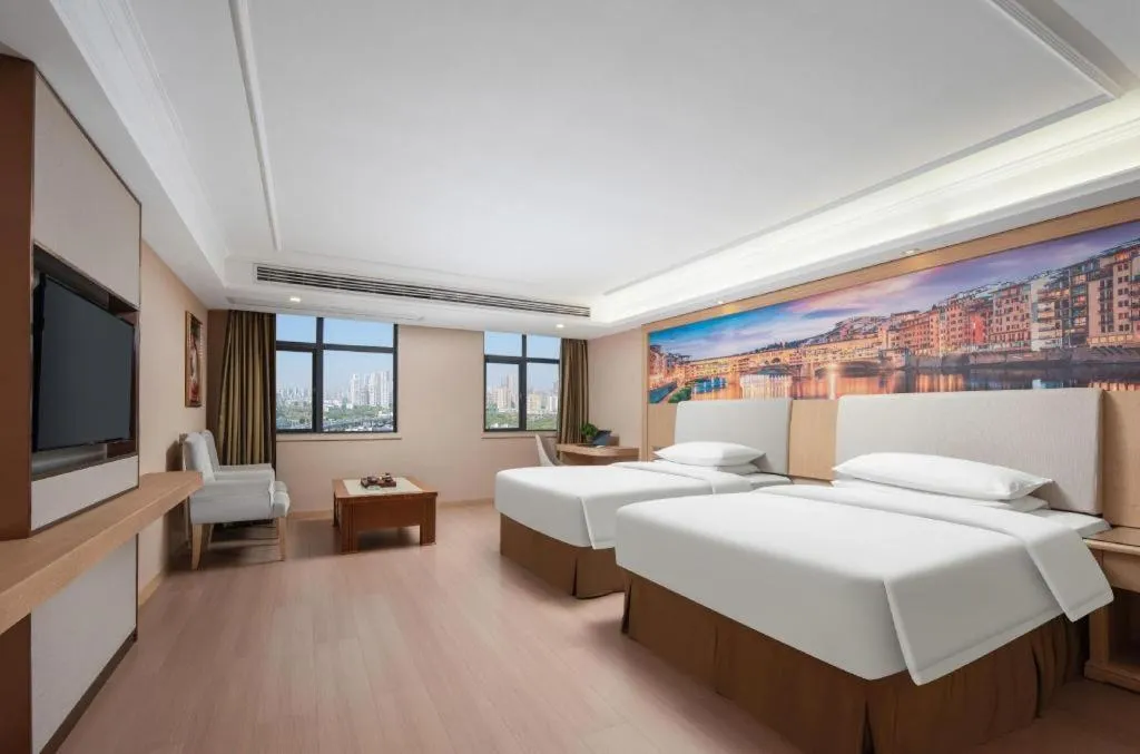 Bed in Vienna Hotel Hubei Xiaogan Beijing Road