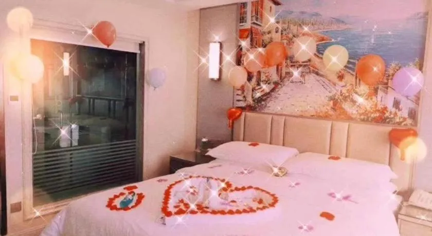 Bed in Venus International Hotel Kunming Baiyun Road Tongde Square