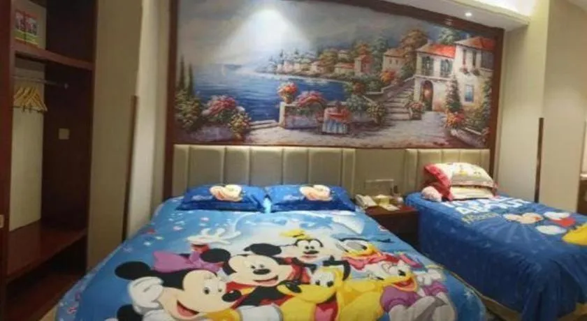 Bed in Venus International Hotel Kunming Baiyun Road Tongde Square