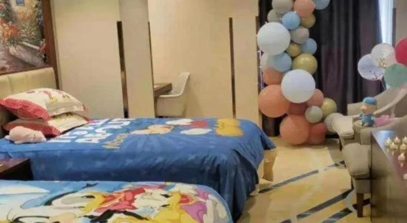 Bed in Venus International Hotel Kunming Baiyun Road Tongde Square