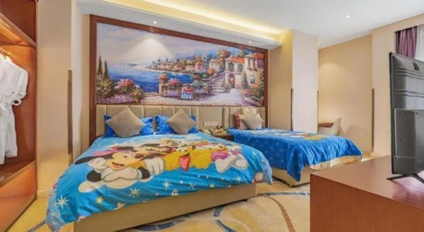 Bed in Venus International Hotel Kunming Baiyun Road Tongde Square