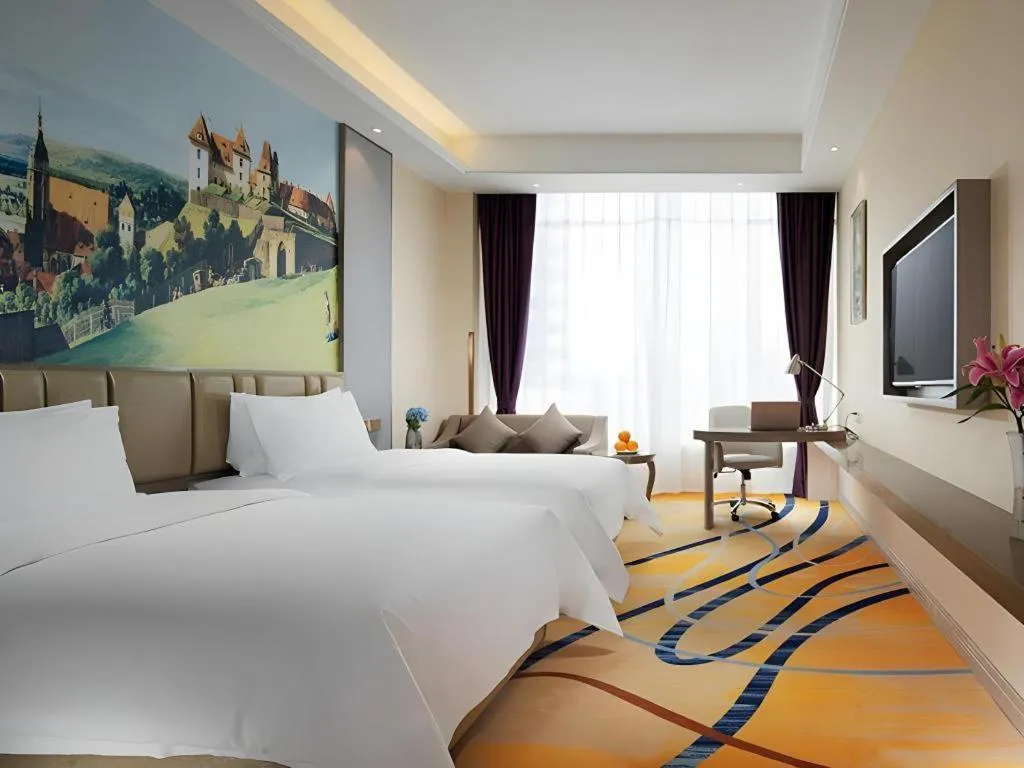 Bed in Venus International Hotel Kunming Baiyun Road Tongde Square