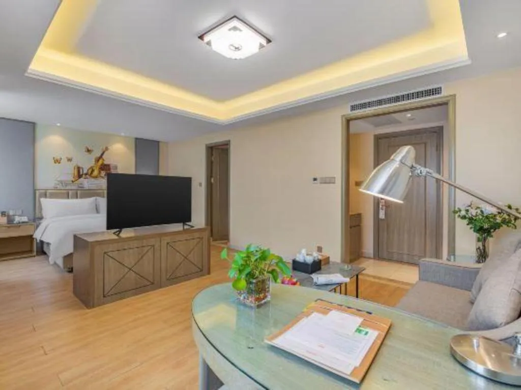 Bed in Venus International Hotel Kunming Baiyun Road Tongde Square