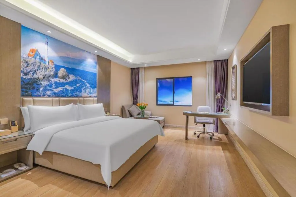 Bed in Venus International Hotel Kunming Baiyun Road Tongde Square