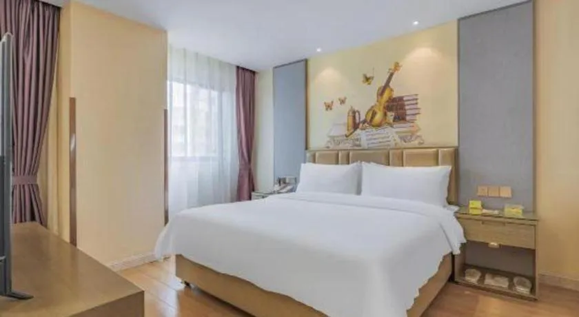 Bed in Venus International Hotel Kunming Baiyun Road Tongde Square