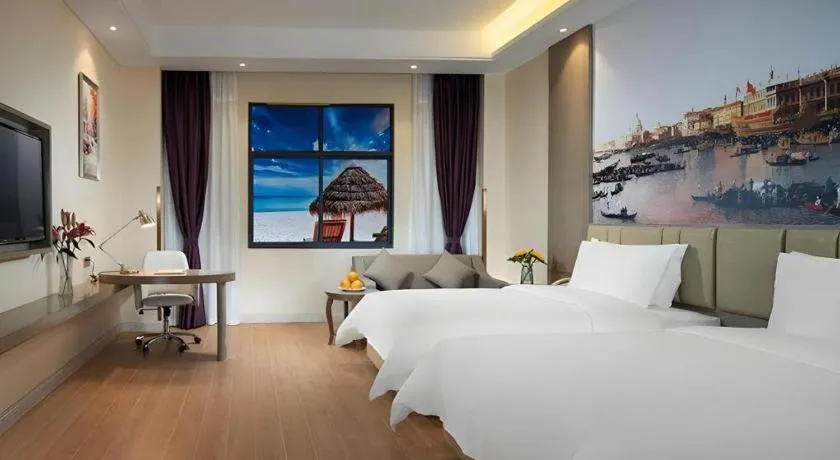 Bed in Venus International Hotel Kunming Baiyun Road Tongde Square