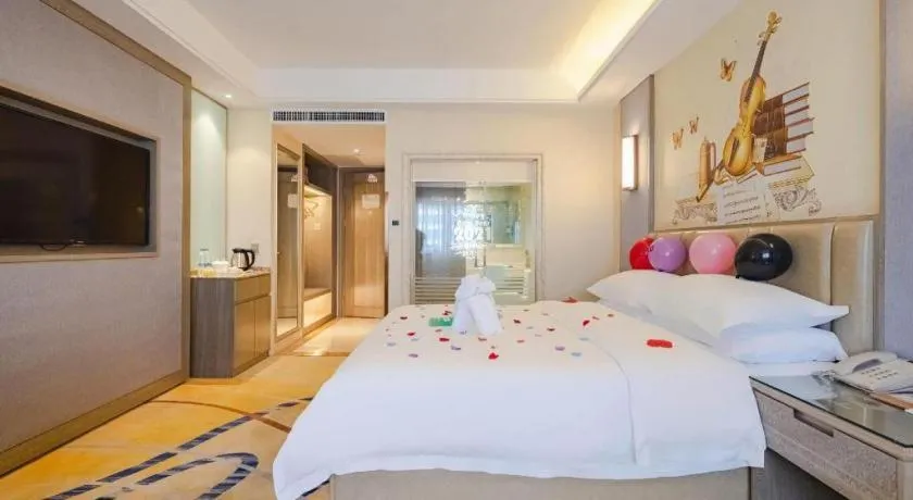 Bed in Venus International Hotel Kunming Baiyun Road Tongde Square