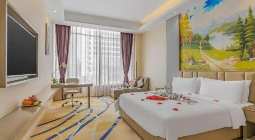 Bed in Venus International Hotel Kunming Baiyun Road Tongde Square