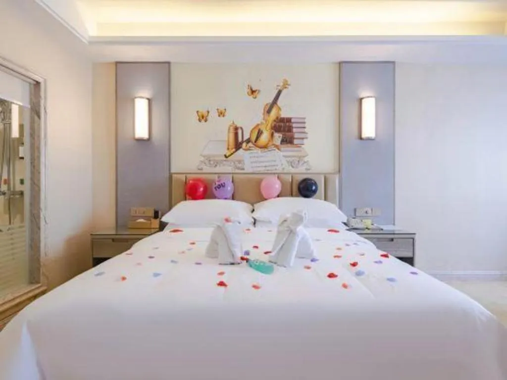 Bed in Venus International Hotel Kunming Baiyun Road Tongde Square