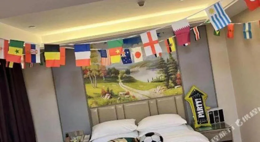 Bed in Venus International Hotel Kunming Baiyun Road Tongde Square