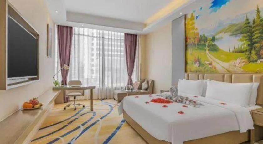 Bed in Venus International Hotel Kunming Baiyun Road Tongde Square