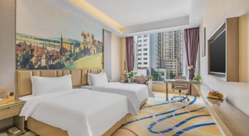 Bed in Venus International Hotel Kunming Baiyun Road Tongde Square