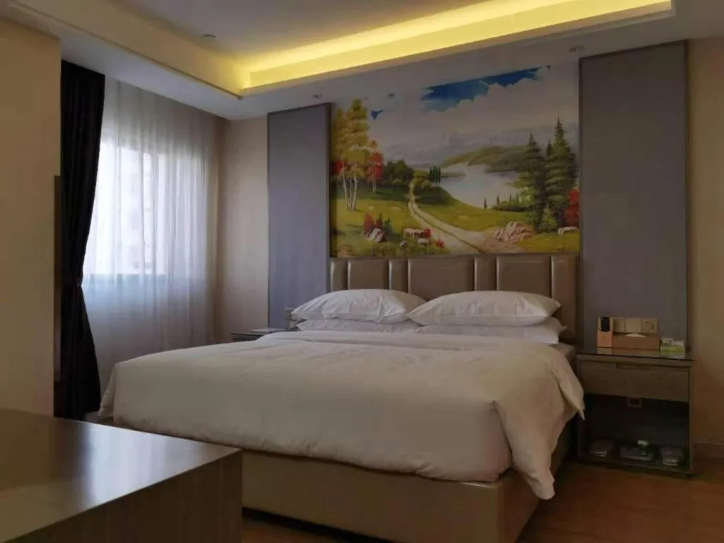 Bed in Venus International Hotel Kunming Baiyun Road Tongde Square