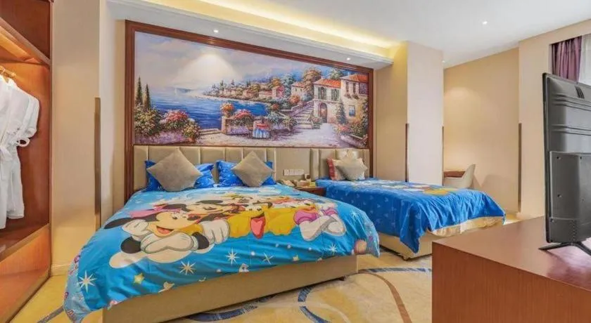 Bed in Venus International Hotel Kunming Baiyun Road Tongde Square