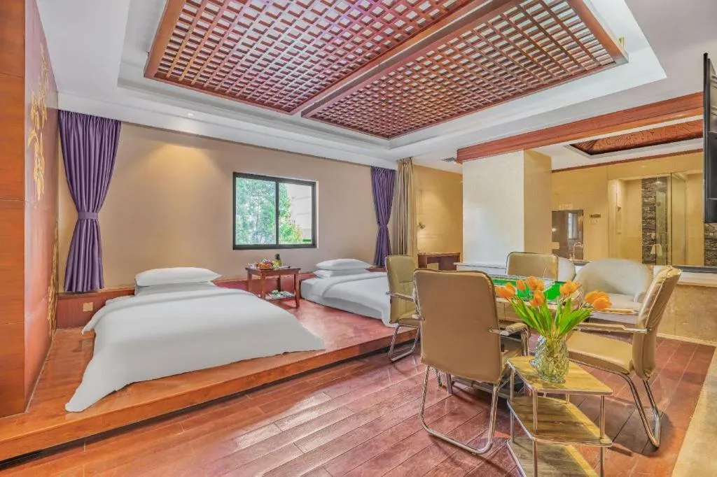 Bed in Venus International Hotel Kunming Baiyun Road Tongde Square