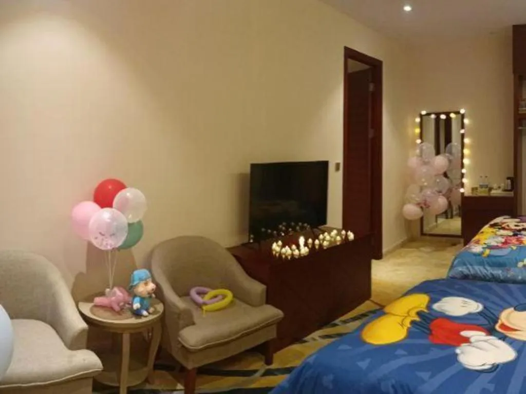 Bed in Venus International Hotel Kunming Baiyun Road Tongde Square