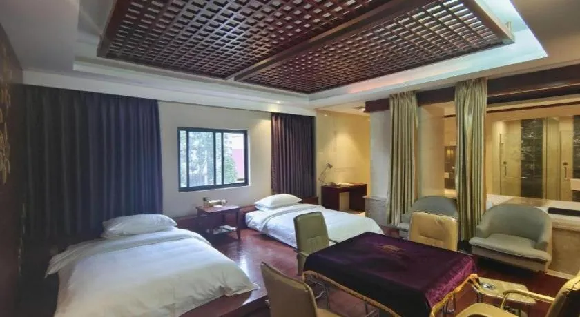 Bed in Venus International Hotel Kunming Baiyun Road Tongde Square