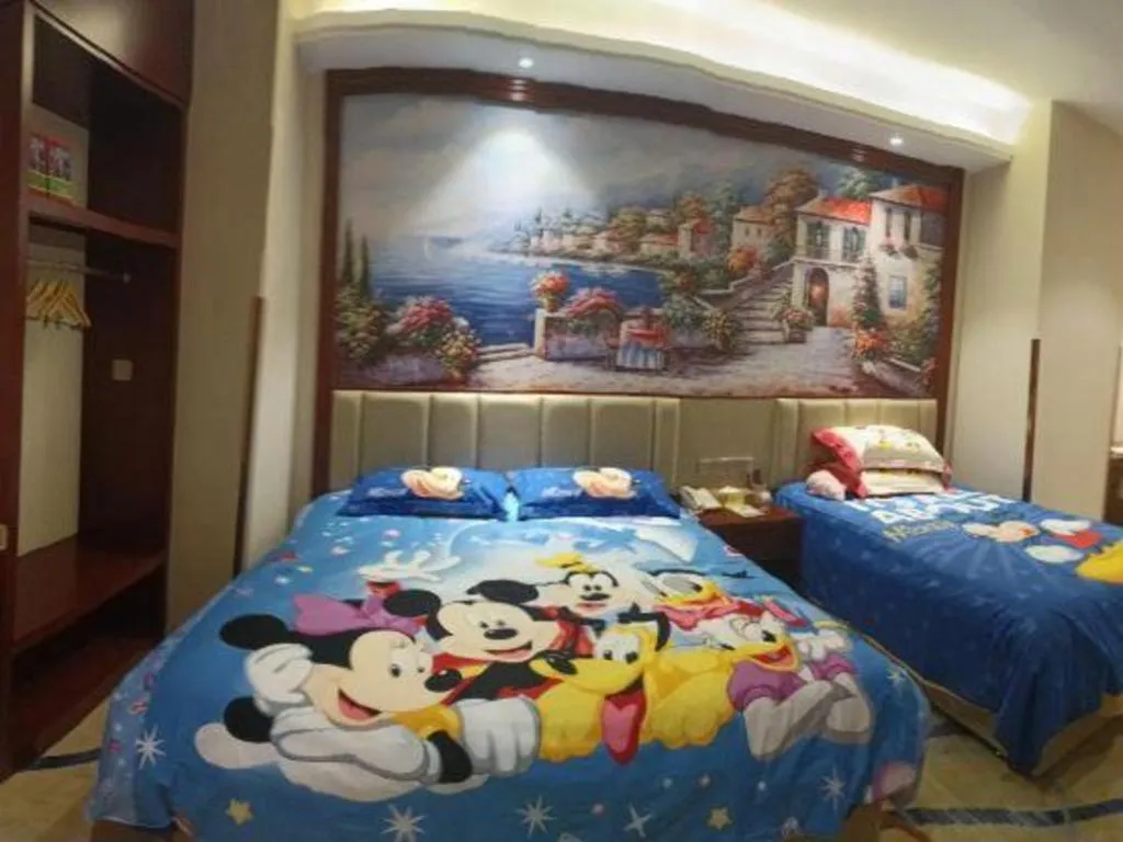 Bed in Venus International Hotel Kunming Baiyun Road Tongde Square