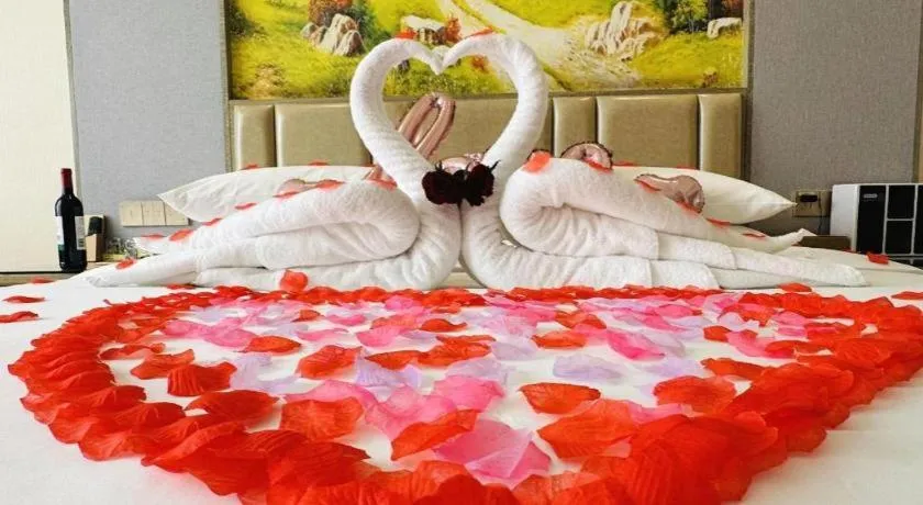 Bed in Venus International Hotel Kunming Baiyun Road Tongde Square