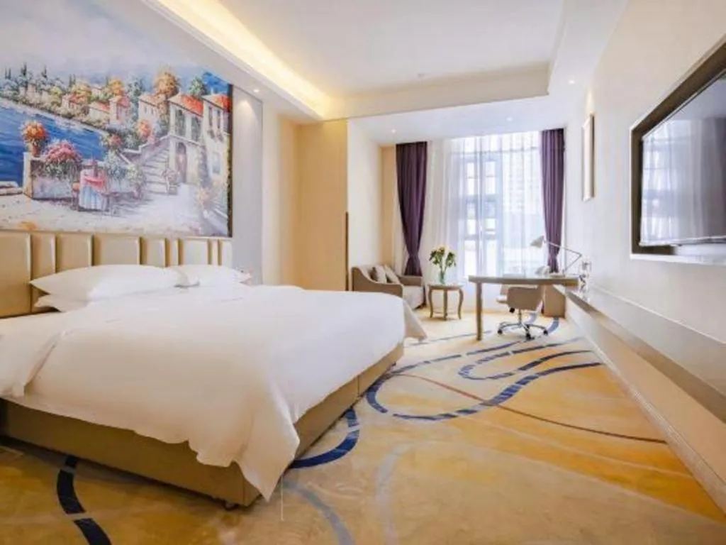 Bed in Venus International Hotel Kunming Baiyun Road Tongde Square