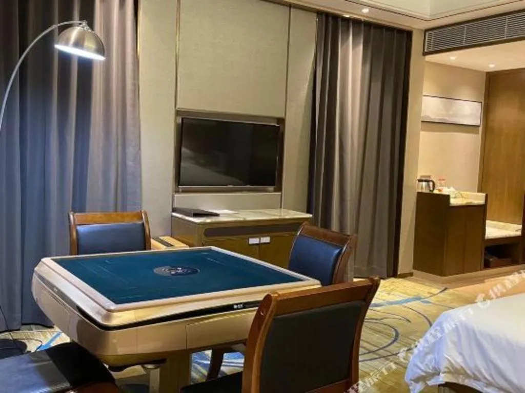 Bed in Venus Royal Hotel Nanning East High-Speed Railway Station