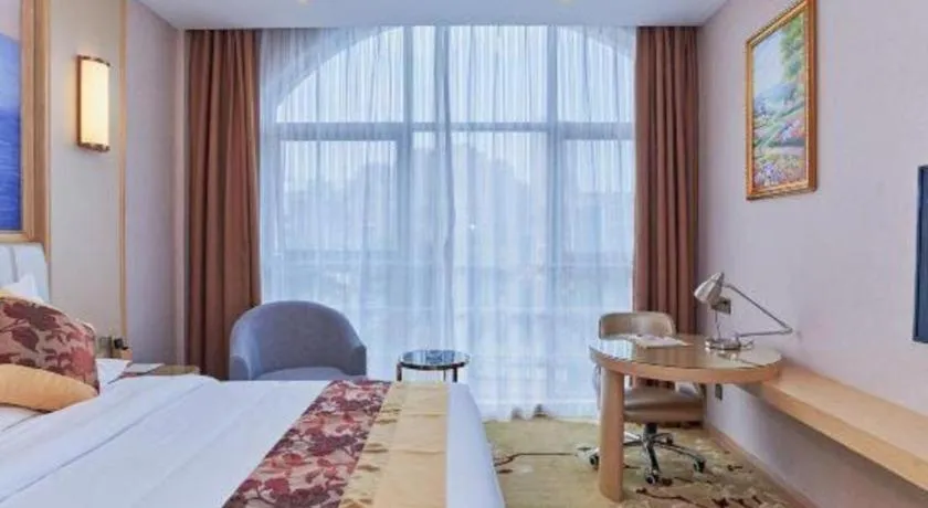 Bed in Vienna Hotel Fuzhou University Town Boshihou