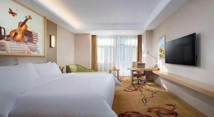 Bed in Vienna Hotel Shaanxi Weinan Shengli Street Railway Station