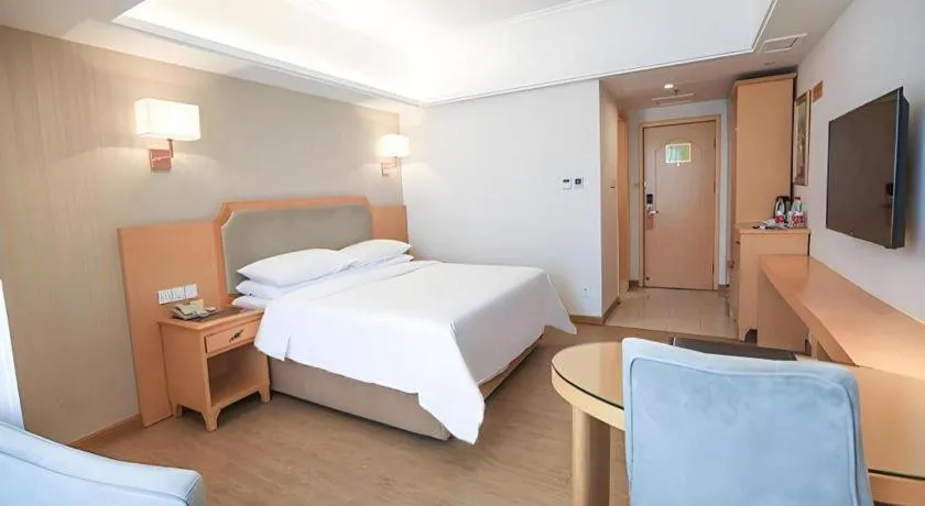 Bed in Vienna Hotel Shaanxi Weinan Shengli Street Railway Station