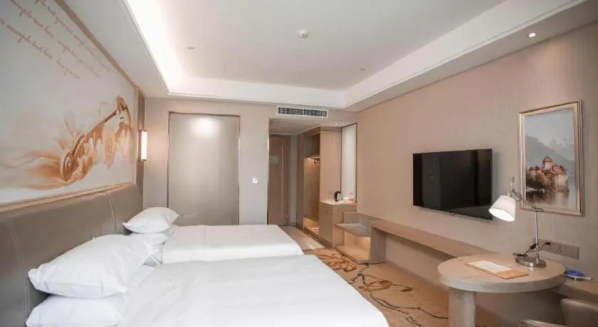 Bed in Vienna Hotel Shaanxi Weinan Shengli Street Railway Station