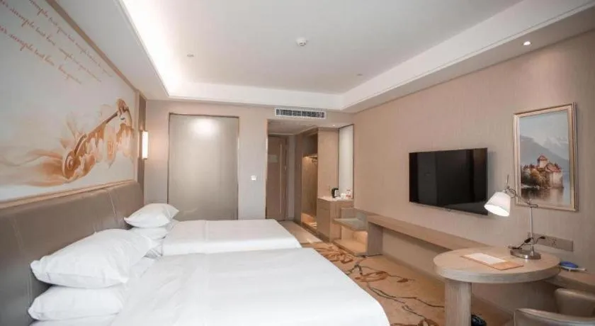 Bed in Vienna Hotel Shaanxi Weinan Shengli Street Railway Station