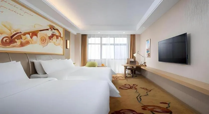 Bed in Vienna Hotel Shaanxi Weinan Shengli Street Railway Station