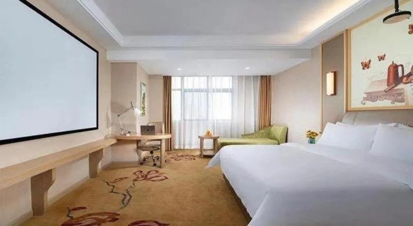 Bed in Vienna Hotel Shaanxi Weinan Shengli Street Railway Station