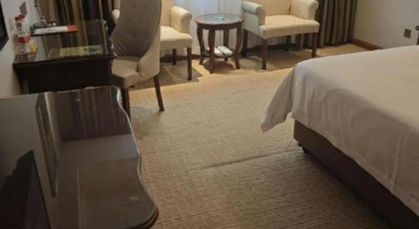 Bed in Vienna Hotel Jiangxi Fuzhou Lichuan Kangshu