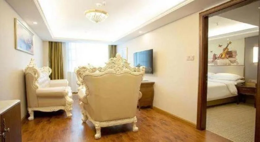 Bed in Vienna Hotel Jiangxi Fuzhou Lichuan Kangshu