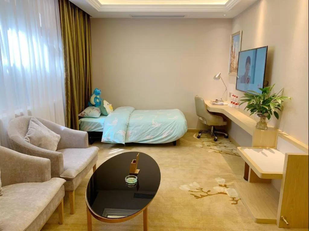 Bed in Vienna Hotel Yunnan Lijiang Ancient City