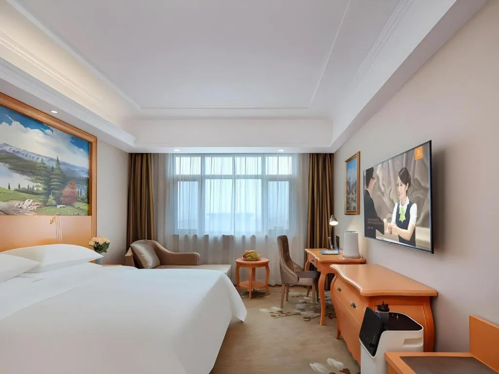 Bed in Vienna Hotel Qinghai Dachaidan