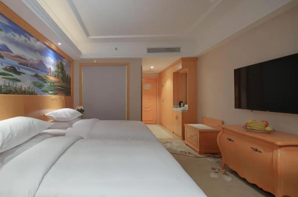 Bed in Vienna Hotel Qinghai Dachaidan