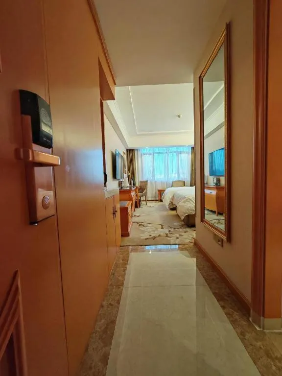 Bed in Vienna Hotel Qinghai Dachaidan