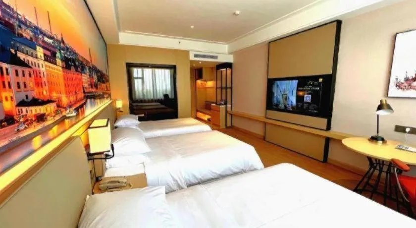 Bed in Vienna Hotel Qinghai Dachaidan