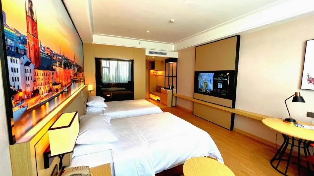 Bed in Vienna Hotel Qinghai Dachaidan