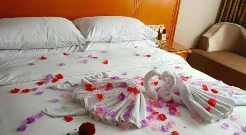 Bed in Vienna Hotel Qinghai Dachaidan